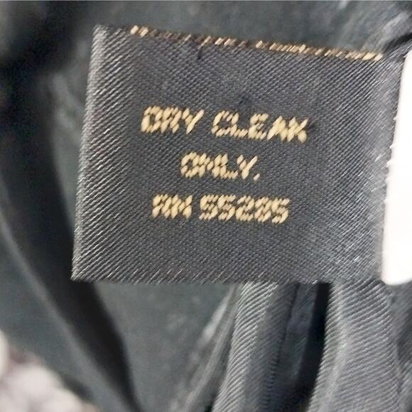 EXPRESS! GORGEOUS TAILORED, FITTED BLACK MICROFIBER DRESS JACKET, BLAZER! SZ 7/8 - Picture 12 of 13